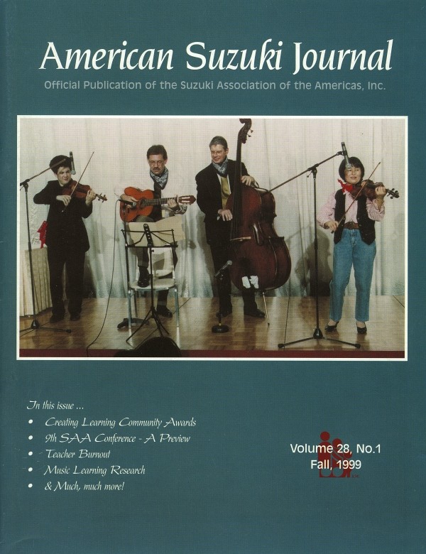 American Suzuki Journal volume 28.1