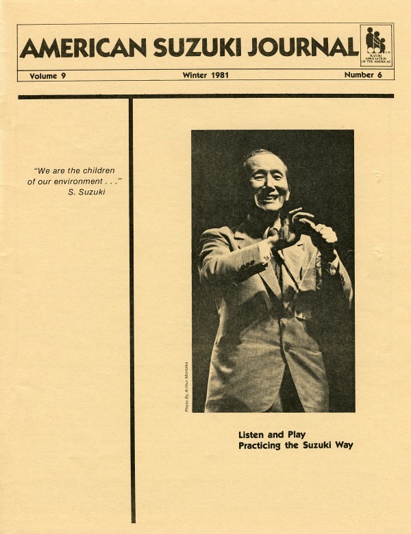 American Suzuki Journal volume 9.6