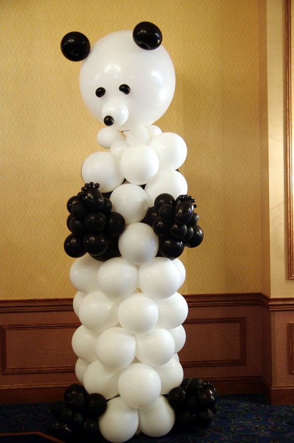 Balloon panda at the 2010 Conference