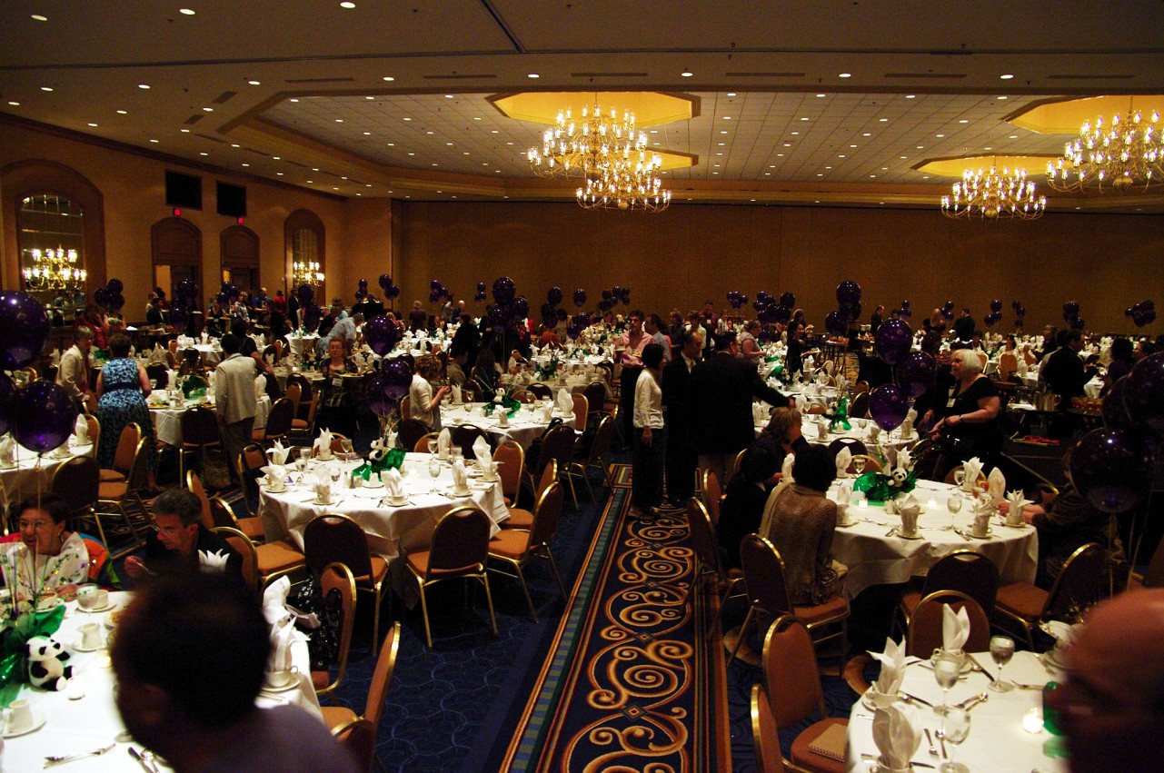 Awards banquet at the 2010 Conference