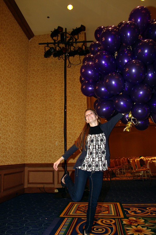We had a LOT of balloons at the 2010 Conference!