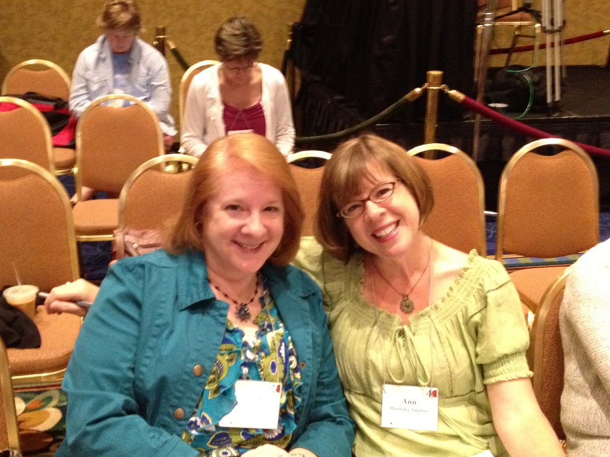 Ann Montzka-Smelser and friend at the 2012 conference