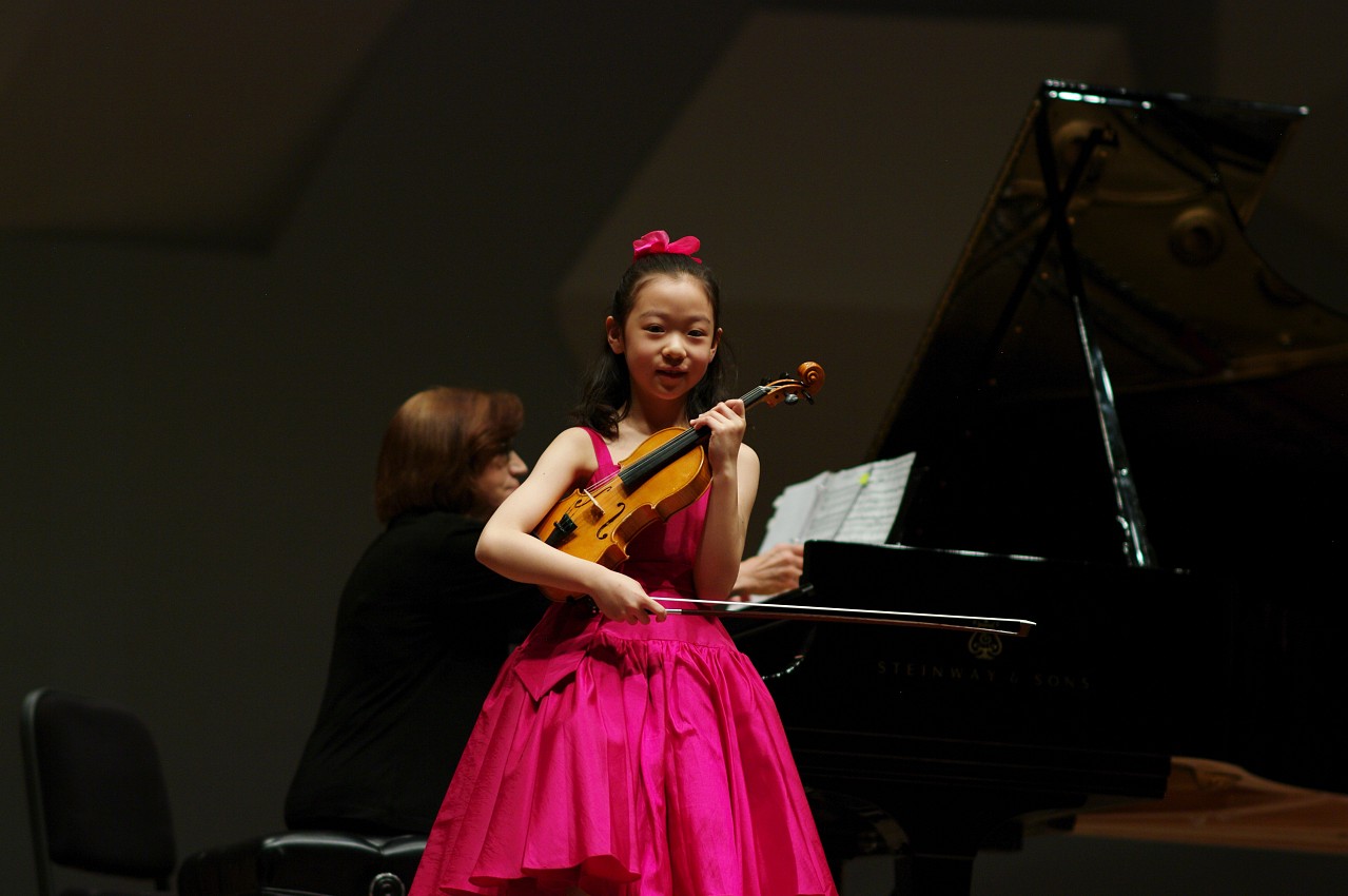 Yesong Sophie Lee performs in the Kaleidoscope Concert