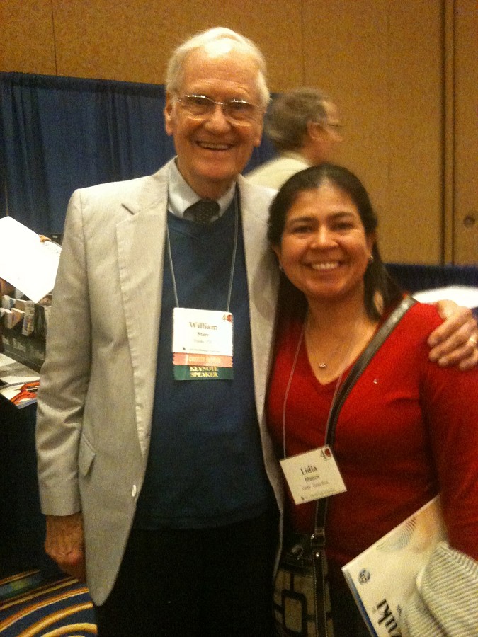 Bill Starr & Lidia Blanco at the 2012 Conference