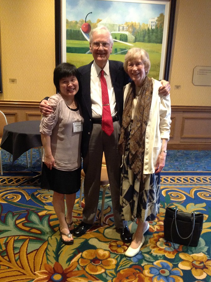 Nightingale Chen, Bill Starr, and Constance Starr at the 2012 Conference