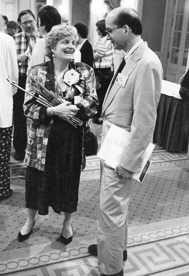Carol Tarr at the 1994 SAA Conference