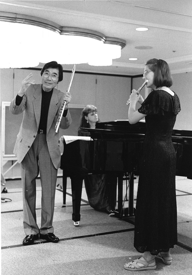 Attended by players of all instruments, Toshio Takahashi’s lively opera sessions were characterized by his infectious humor and enthusiasm.