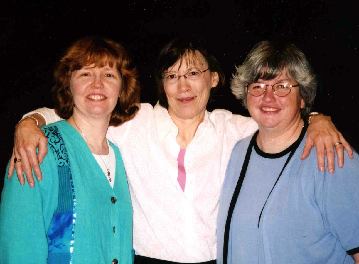 Carol Ourada, Pam Brasch, and Sally Gross