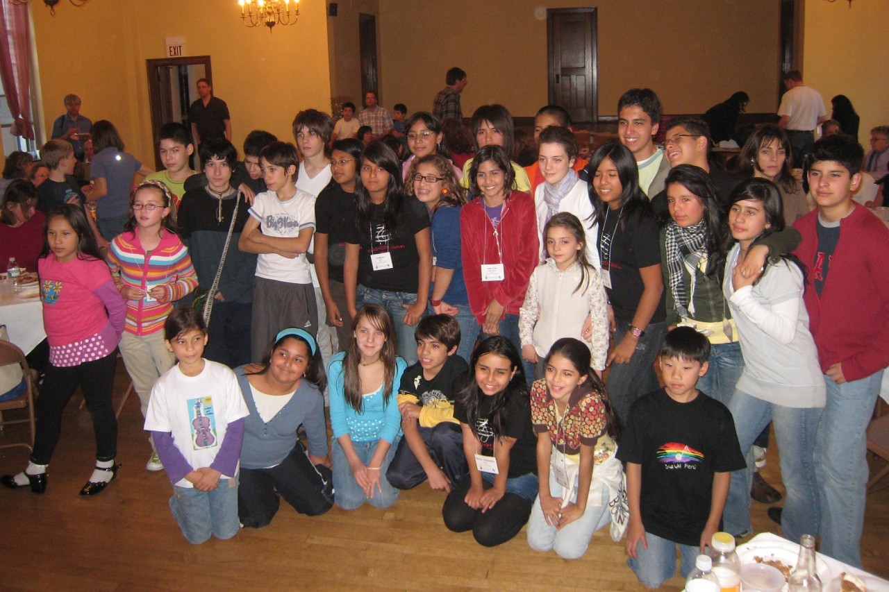 Latin American students at the 2008 SAA Conference