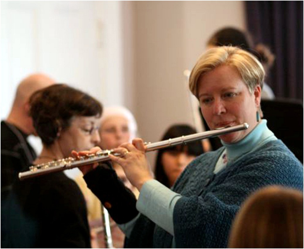 Flute class at Suzuki in the Berkshires