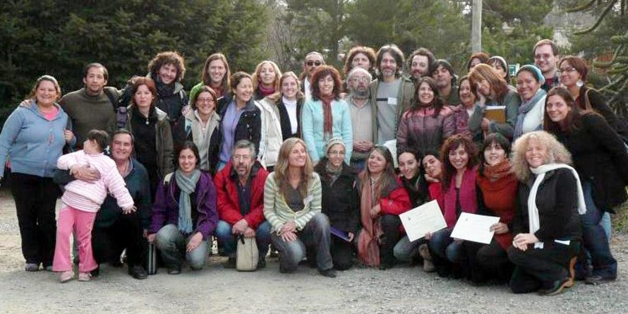 Participants in the first International Suzuki Festival in Patagonia