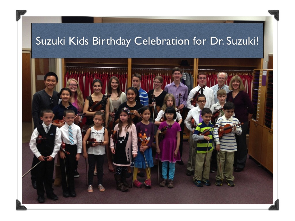 Happy Birthday Dr. Suzuki!