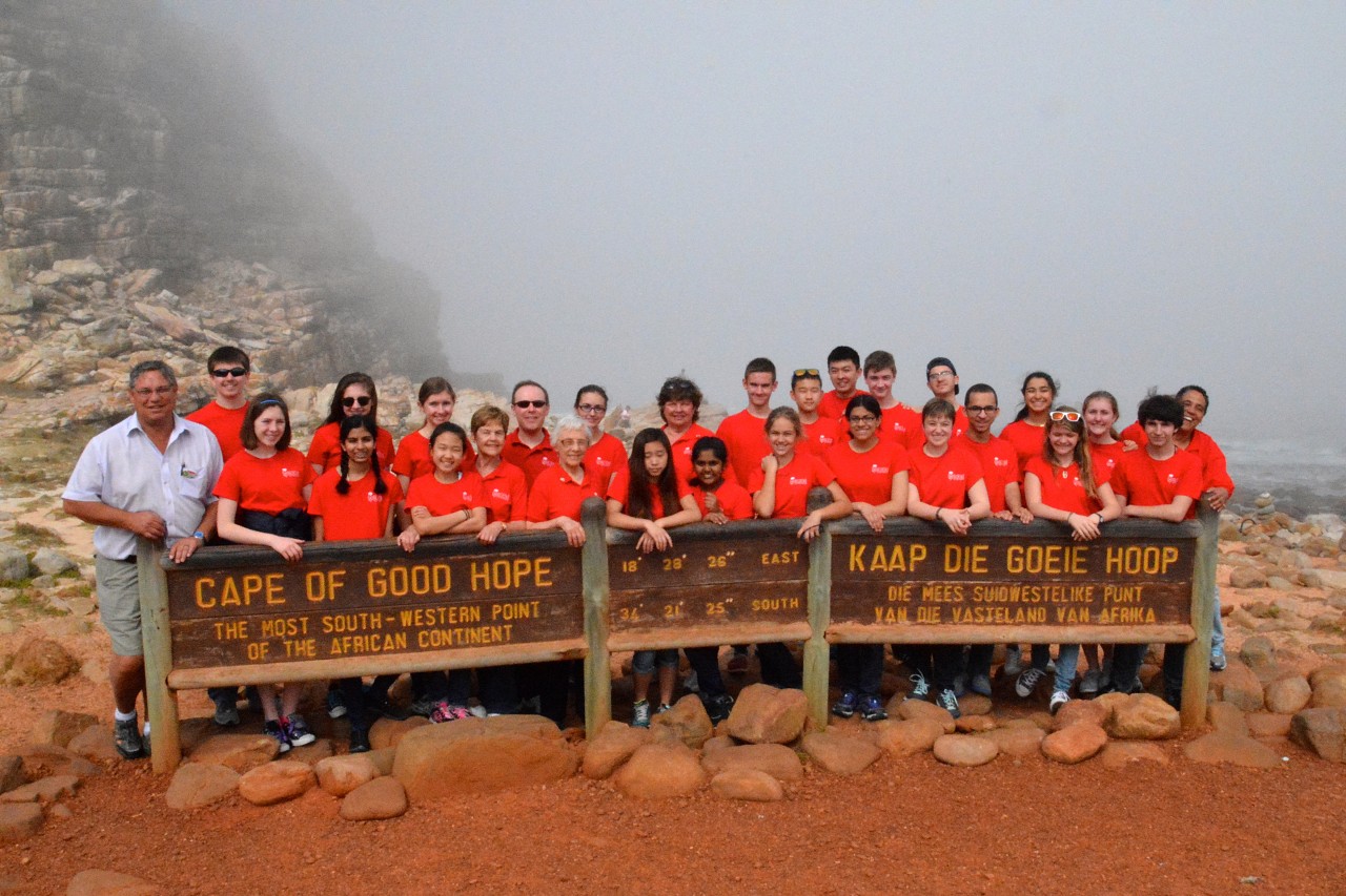 BSS Students at the Cape of Good Hope