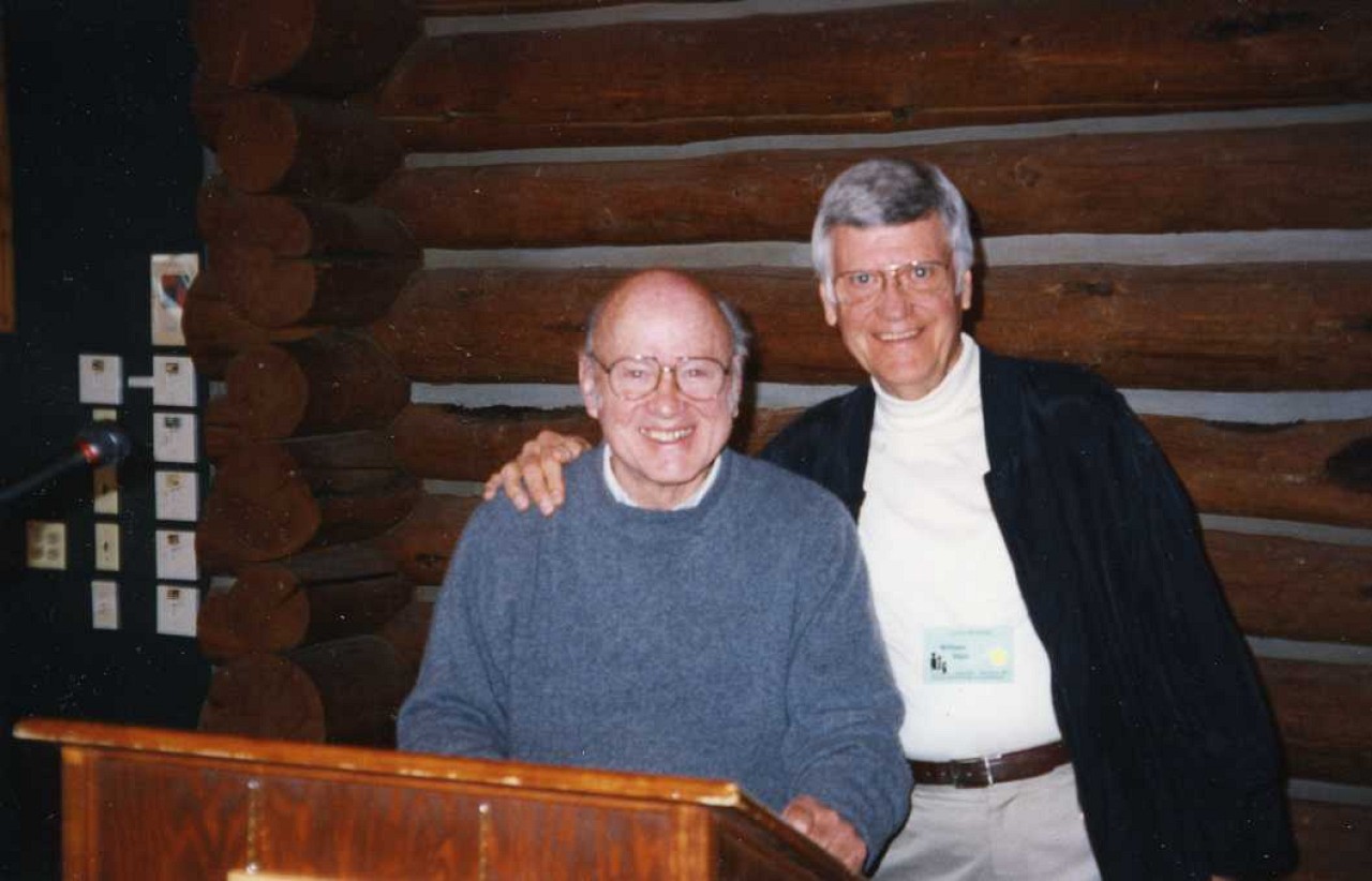 John Kendall and Bill Starr at the 1999 Leadership Retreat