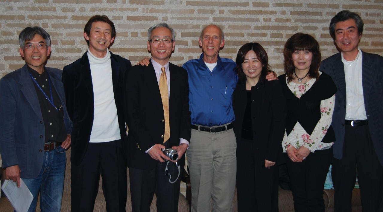 Japanese cello teachers with Rodney Farrar.