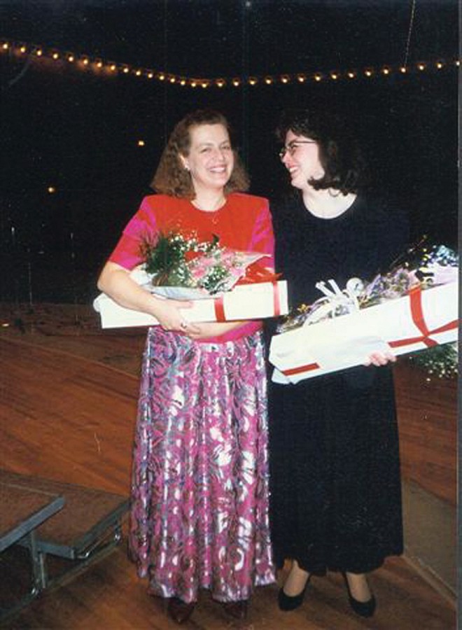 Dr. Kukkamäki and Mary Hofer, 1997