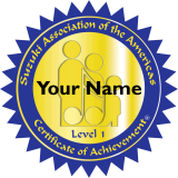 Certificate Achievement Logo Sample
