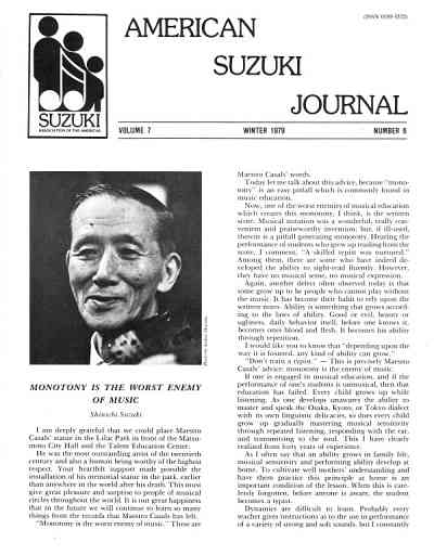 American Suzuki Journal 7.6