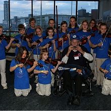 A Special Send Off for WWII Veterans Barcel Suzuki String Academy Performs for Honor Flights