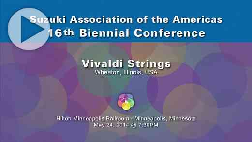 Vivaldi Strings—Conference 2014