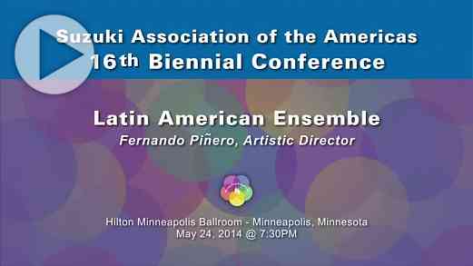 Latin American Ensemble—Conference 2014