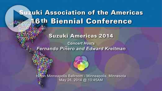 Suzuki Americas—Conference 2014