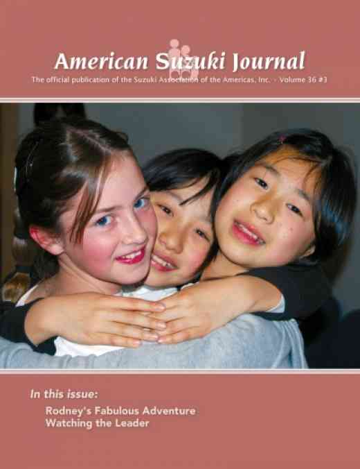 American Suzuki Journal volume 36.3