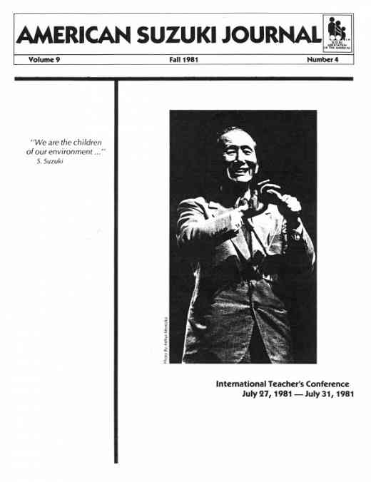 American Suzuki Journal volume 9.4