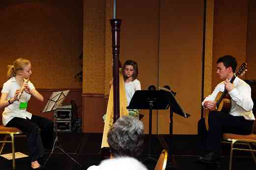 Chamber music group at the 2010 Conference