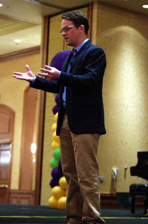 Daniel Coyle, keynote speaker at the 2010 Conference