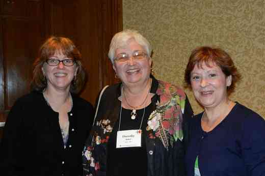 Laura Speno, Dorothy Jones and Lynn McCall at the 2012 Conference