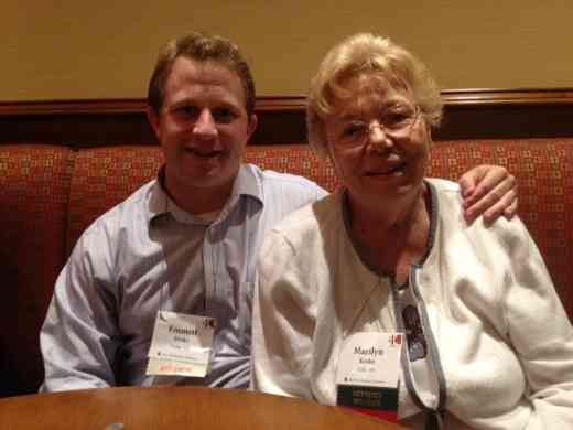 Emmett Drake and Marilyn Kesler at the 2012 SAA Conference