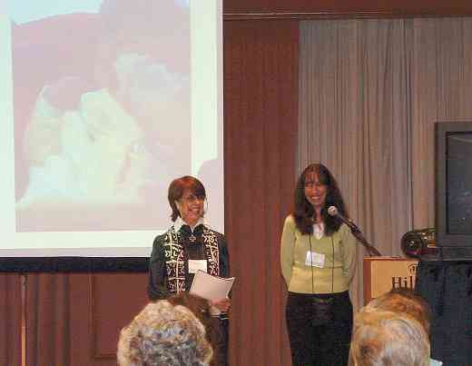 Roxana del Barco and Maria Luisa Del Rio at the 2004 SAA Conference