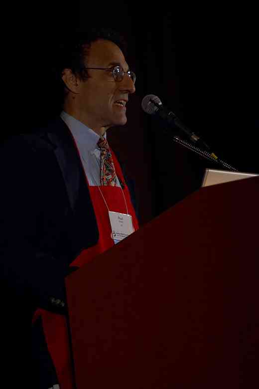 Board chair Paul Salerni speaks at the 2006 SAA Conference