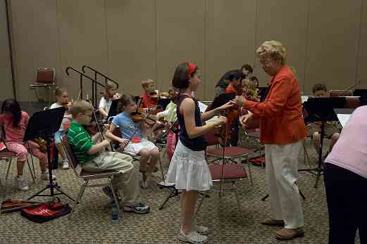 SYOA rehearsal with Marilyn Kesler at the 2006 SAA Conference
