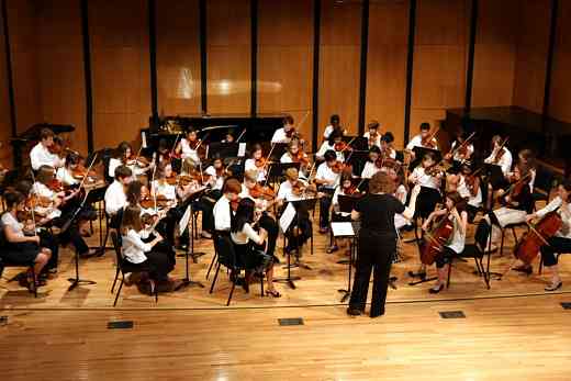 Orchestra concert at Memphis Suzuki Institute