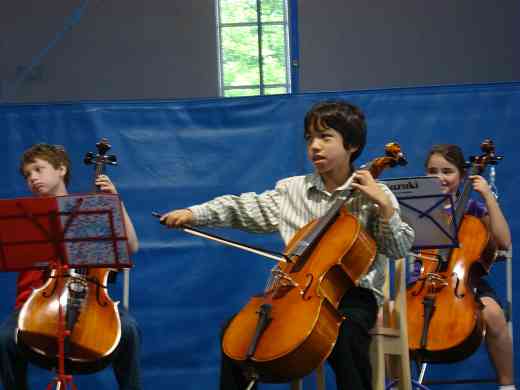 New England Suzuki Institute cello students