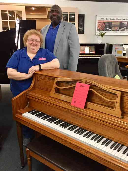 Danette Schuh Hurricane Relief Piano
