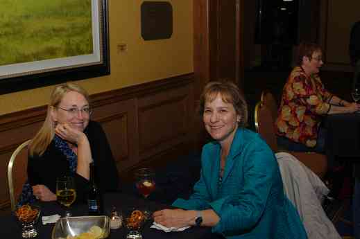 Judy Bossuat-Gallic and Barbara Barber at the 2012 Conference