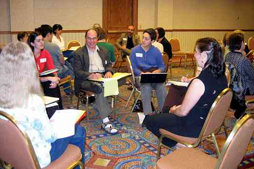Group discussion at the 9th International Research Symposium on Talent Education