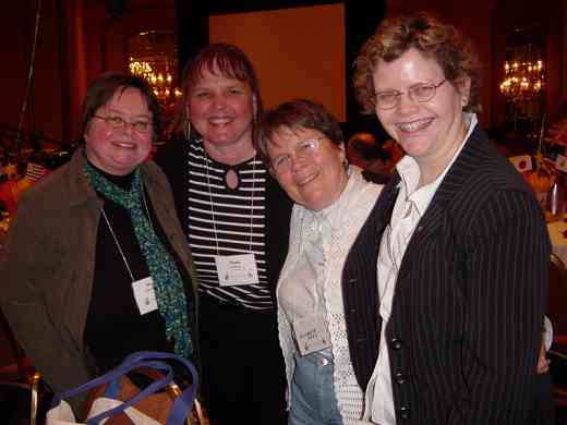 Ellen Berry and friends at the 2008 Conference