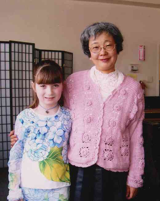 Yasuko Joichi and student
