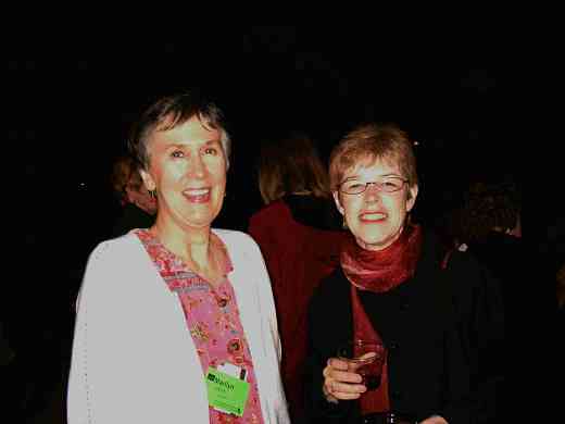 Marilyn O’Boyle and Joanne Martin at the 2005 SAA Leadership Retreat