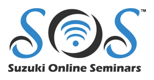 Suzuki Online Seminars—Logo White Highlight