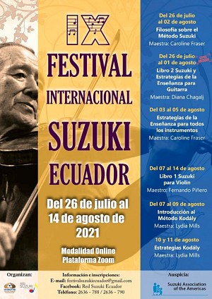 IX Festival Internacional Suzuki Ecuador