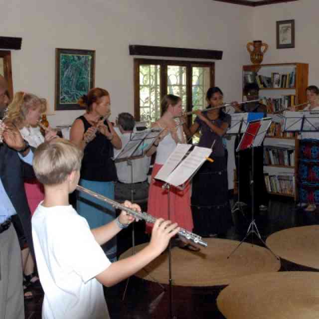 Suzuki Flute Workshop in Tanzania