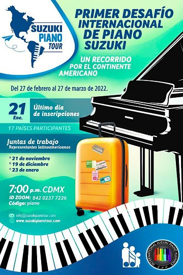 Suzuki Piano Tour—Challenge Spanish