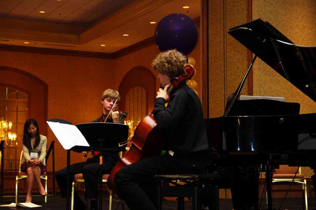Chamber music masterclass at the 2010 Conference