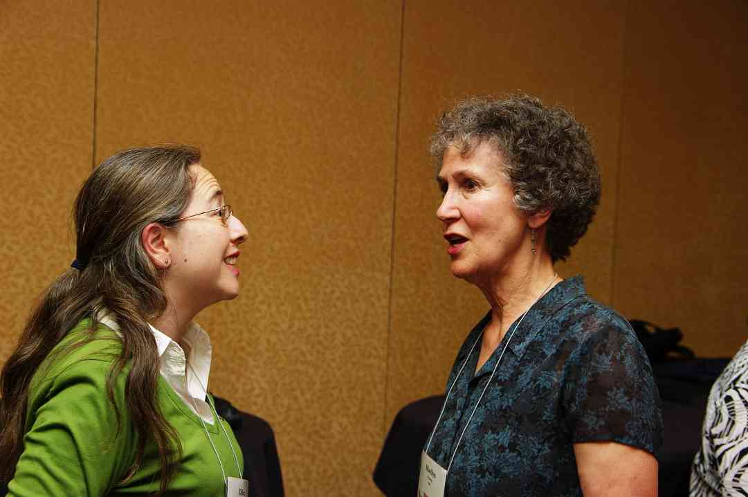 Dilva Sanchez and Marilyn O’Boyle at the 2010 Conference