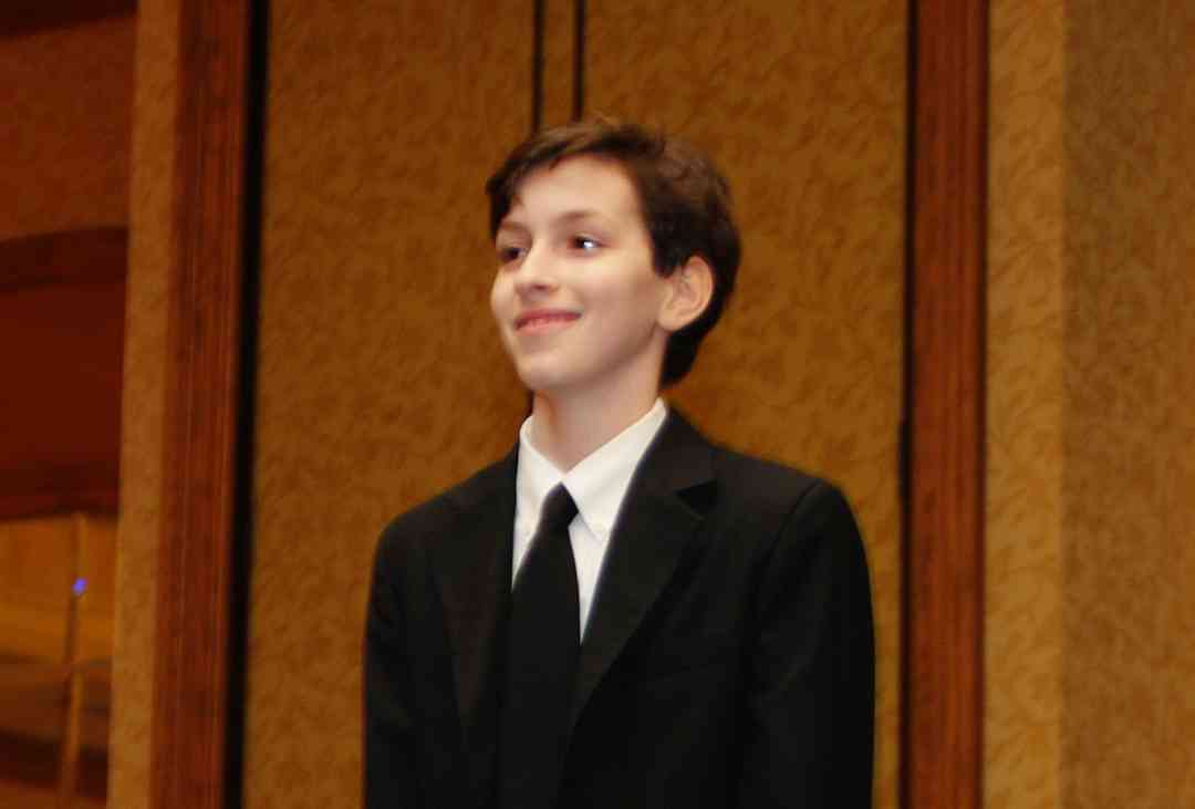 Noah Krauss, piano concerto performer, at the 2010 Conference